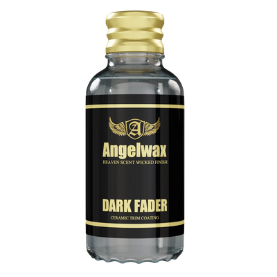 Angelwax DARK FADER offers long-lasting ceramic protection for vinyl and plastic surfaces