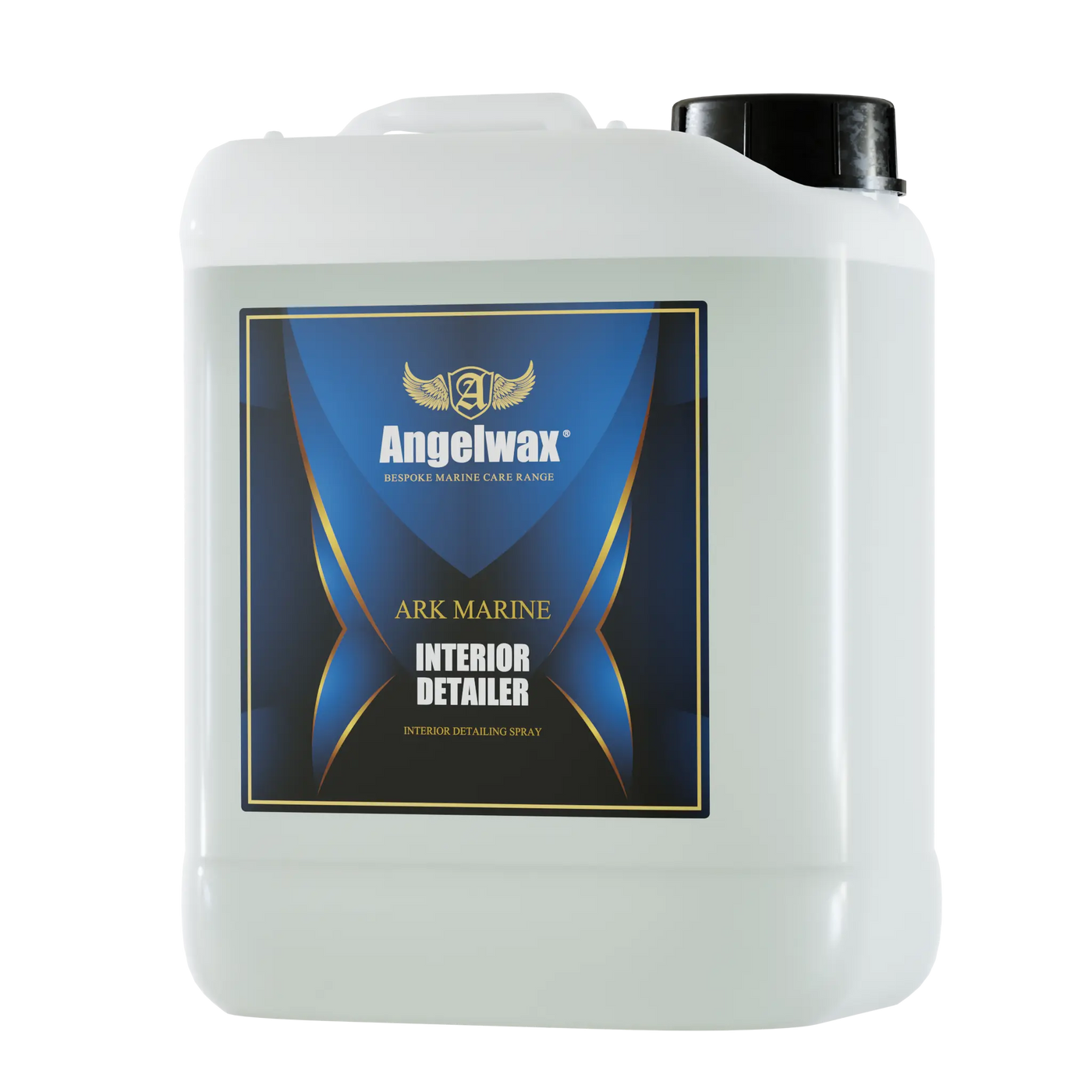 Angelwax Interior Detailer to restore interior surfaces such as varnished wood, vinyl, plastic, stainless steel. within boats, yachts and a variety of watercraft.