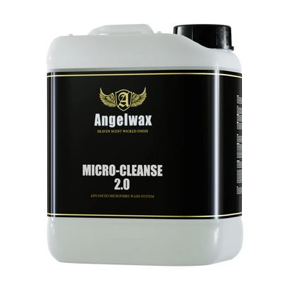 Angelwax Micro Cleanse 2.0 detergent to safely wash your microfiber cloths.