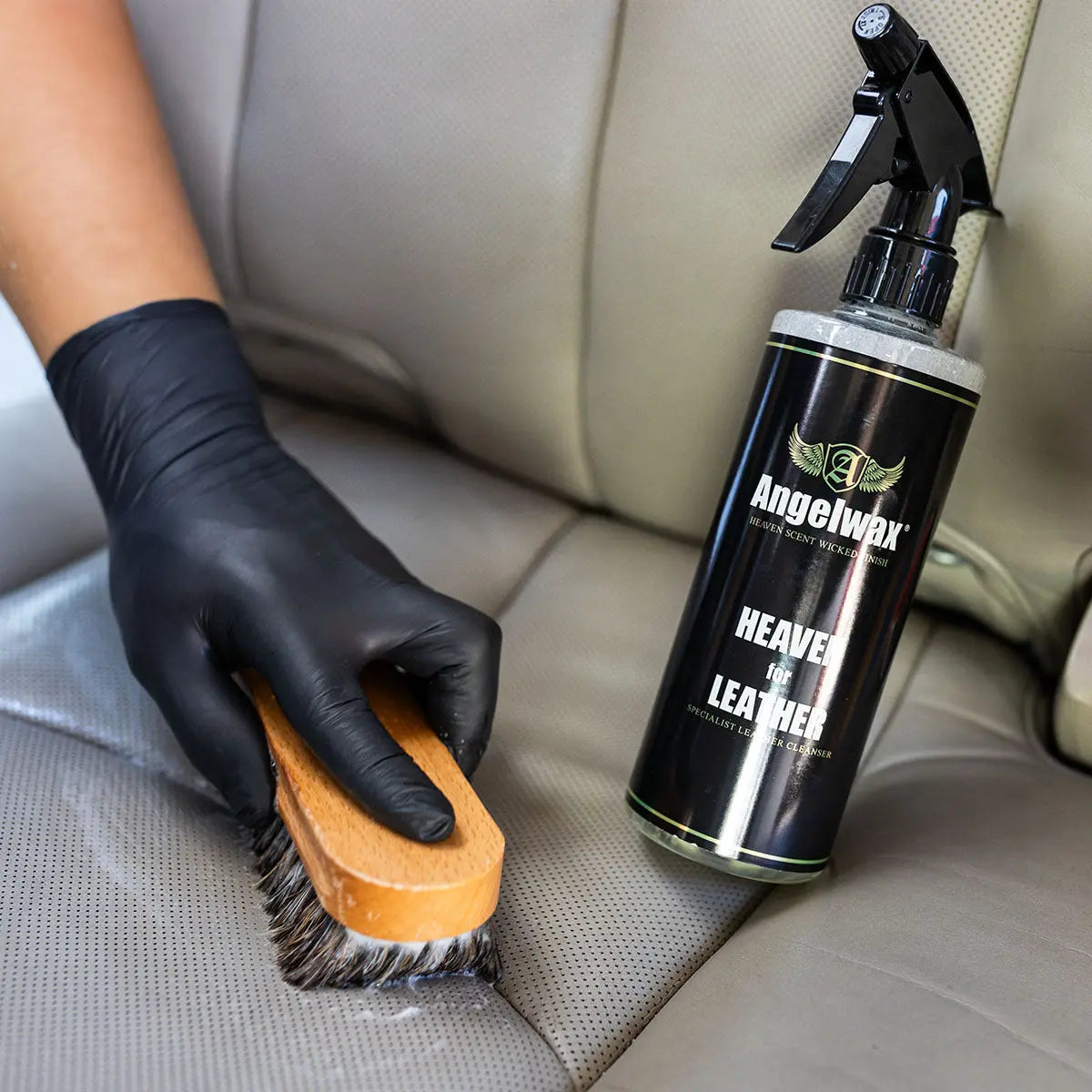 Heaven for Leather - leather upholstery cleaner - Angelwax