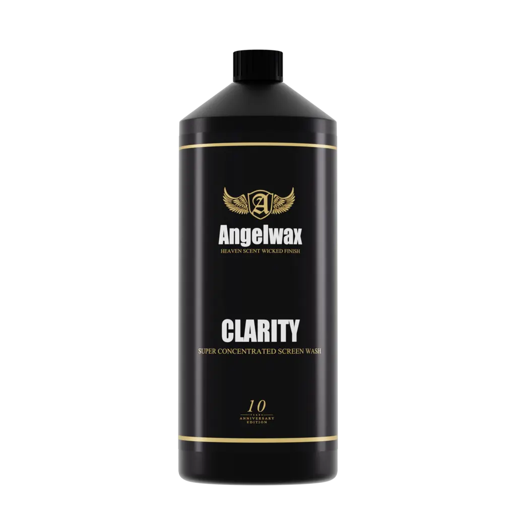 Angelwax Clarity is our super-concentrated screen wash 