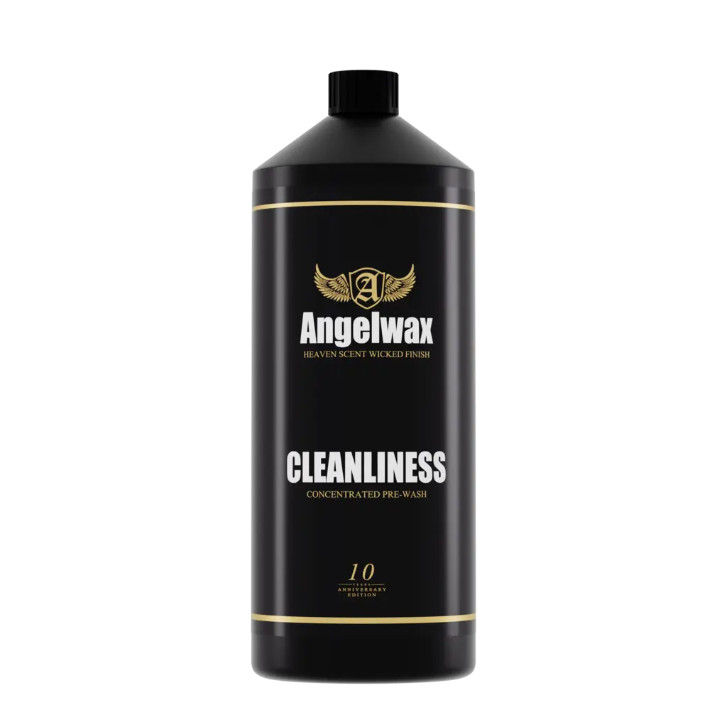 Angelwax Cleanliness has been formulated to remove bugs, road grime, bird lime and contamination from the bodywork of your vehicle.