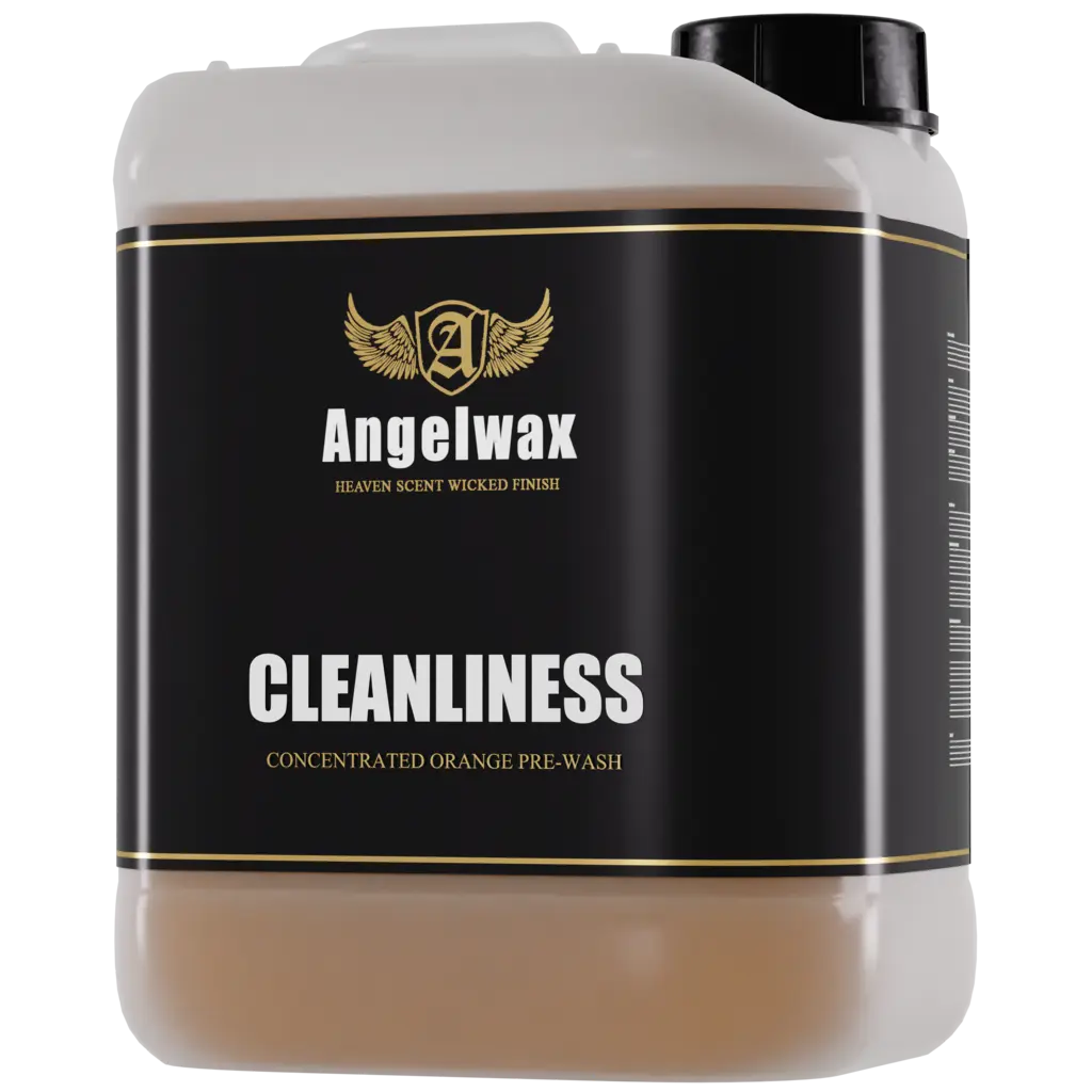 Angelwax Cleanliness has been formulated to remove bugs, road grime, bird lime and contamination from the bodywork of your vehicle.