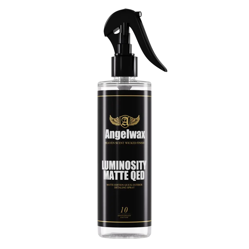 Angelwax Luminosity Matte QED quick detailing spray