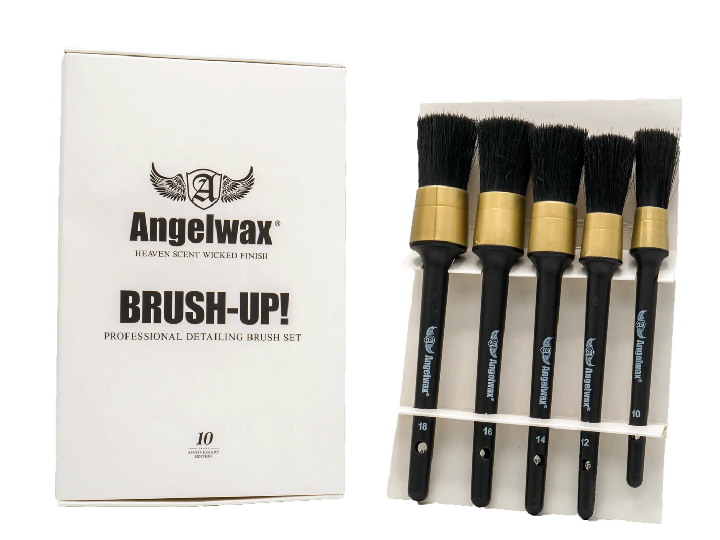 Brush-up! is a pure bristle brush set for a multitude of detailing tasks.